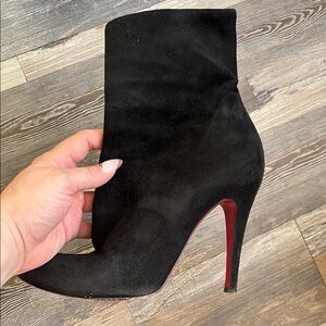 Elegant Black Stiletto Ankle Boots